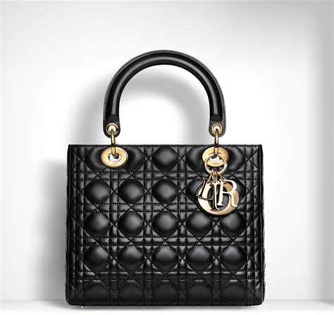 medium lady dior bag size|Lady Dior medium price.